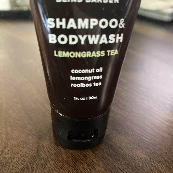 Blind Barber Lemongrass Tea Shampoo & Body Wash 1 fl oz. - Picture 2 of 4